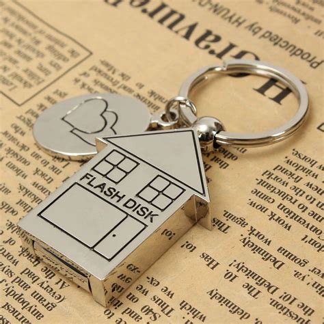 metal usb house us|metal house shaped usb.